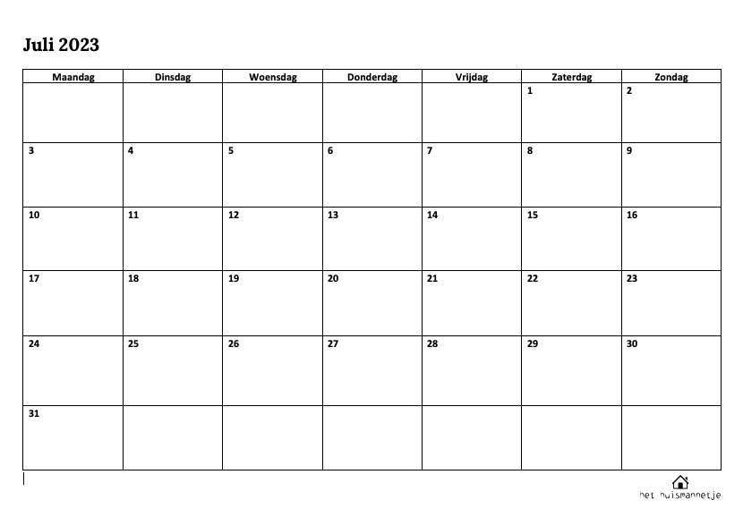 maandkalender-juli-2023 maandkalender juli 2023